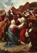 Ісус зустрічається зі своєю матір'ю